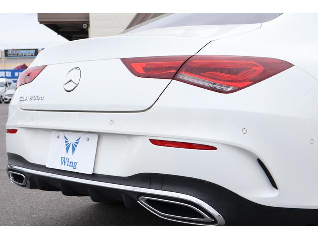 CLAクラス CLA200d AMGライン 禁煙 ディーゼルターボ 純正18インチAW LEDヘッドライト ハーフレザー シートヒーター アンビエントライト 純正ナビ ACC パドルシフト パーキングアシスト ワイヤレスチャージング Bカメラ(12枚目)