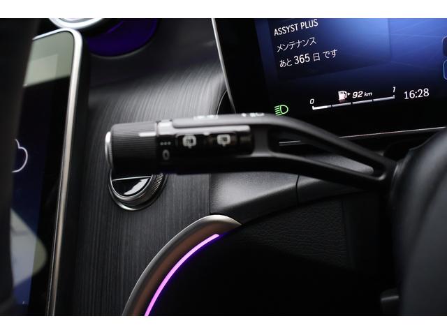 ＧＬＣ ＧＬＣ３５０ｅ　４Ｍポーツ　エディションスター　登録済未使用車　新車保証　禁煙　アクティブＬＥＤライト　純正２０インチＡＷ　黒レザーシート　シートヒーター　純正ナビＴＶ　エアサス　ブルメスター　カープレイ　ＡＣＣクルーズコントロール　３６０°モニタ（49枚目）