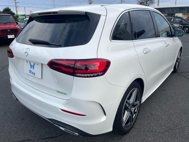 Bクラス B180 AMGライン 禁煙 レーダーセーフティ 純正ナビTVバックカメラ アンビエントライト LEDヘッドライト ACCクルーズコントロール ハーフレザーシートヒーター パワートランク ETC 前後センサー 18インチAW(5枚目)