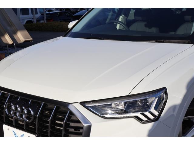 Ｑ３ ３５ＴＦＳＩアドバンスド　新車保証　ワンオーナー　禁煙　コンビニエンス＆アシスタンスＰＫＧ　ラグジュアリーＰＫＧ　テクノロジーＰＫＧ　フルレザーシート　シートヒーター　Ｐシート　ワイヤレスチャージ　アンビエントライト　ＡＣＣ（4枚目）