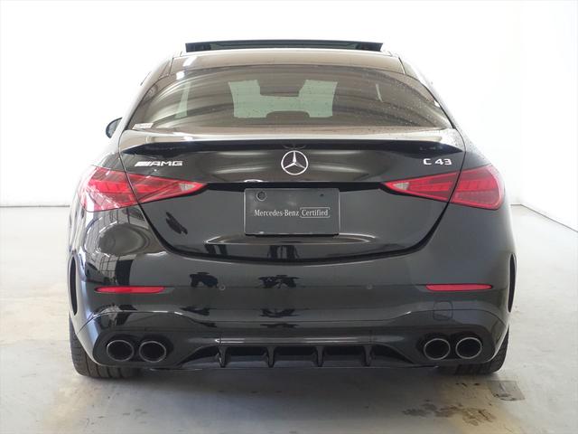 Cクラス C43 4MATIC Bluetooth接続 ETC LEDヘッドライト TV アイドリングストップ クルーズコントロール コネクテッド機能 サイドカメラ サンルーフ・ガラスルーフ シートエアコン シートヒーター(3枚目)