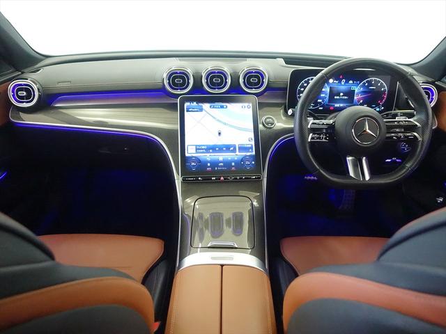 Ｃクラス Ｃ２００　アバンギャルド　ＡＭＧラインパッケージ　レザーエクスクルーシブパッケージ　ベーシックパッケージ　Ｂｌｕｅｔｏｏｔｈ接続　ＥＴＣ　ＬＥＤヘッドライト　ＴＶ　アイドリングストップ　クルーズコントロール　コネクテッド機能（12枚目）