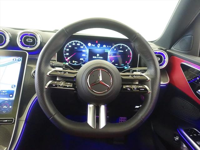 Ｃクラス Ｃ２２０　ｄ　アバンギャルド　ＡＭＧラインパッケージ　レザーエクスクルーシブパッケージ　ベーシックパッケージ　Ｂｌｕｅｔｏｏｔｈ接続　ＥＴＣ　ＬＥＤヘッドライト　ＴＶ　アイドリングストップ　クルーズコントロール　コネクテッド機能（17枚目）