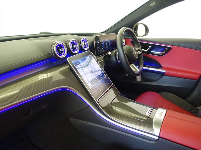 Ｃクラス Ｃ２２０　ｄ　アバンギャルド　ＡＭＧラインパッケージ　レザーエクスクルーシブパッケージ　ベーシックパッケージ　Ｂｌｕｅｔｏｏｔｈ接続　ＥＴＣ　ＬＥＤヘッドライト　ＴＶ　アイドリングストップ　クルーズコントロール　コネクテッド機能（19枚目）