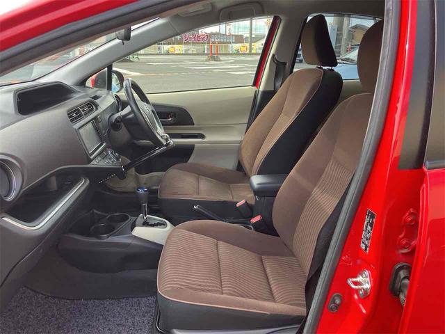 アクア S ドライブレコーダー ETC バックカメラ ナビ TV オートライト スマートキー 電動格納ミラー CVT 衝突安全ボディ ABS ESC CD ミュージックプレイヤー接続可 Bluetooth(30枚目)