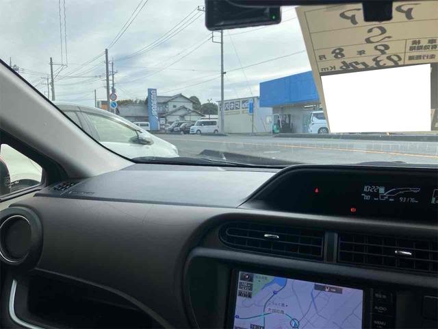 アクア S ドライブレコーダー ETC バックカメラ ナビ TV オートライト スマートキー 電動格納ミラー CVT 衝突安全ボディ ABS ESC CD ミュージックプレイヤー接続可 Bluetooth(49枚目)