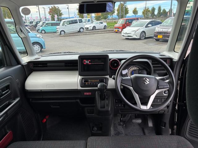 スペーシア ハイブリッドG 【保証付き】【修復歴無し】スマートキー プッシュスタート 障害物ソナー セキュリティーアラーム デュアルスライドドア アイドリングS ETC装備 AUTOエアコン AUTOライト SRS(19枚目)