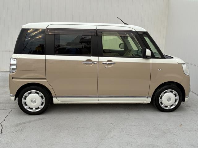 ムーヴキャンバス Gメイクアップリミテッド SAIII 【保証付き】【修復歴無し】 カーナビ ワンセグTV スマートキー プッシュスタート ブルートゥースオーディオ ETC フルフラットシート パノラミックビューモニター オートライト LED(3枚目)