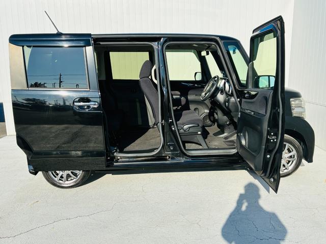 Ｎ－ＢＯＸカスタム Ｇ・Ｌパッケージ　【保証付き】【修復歴無し】ナビＴＶ　ＢＬＵＥＴＯＯＴＨ　スマートキー　プッシュスタート　フルフラットシート　フロントベンチシート　　片側電動両側スライドドア　盗難防止システム　オートエアコン　パワステ（4枚目）