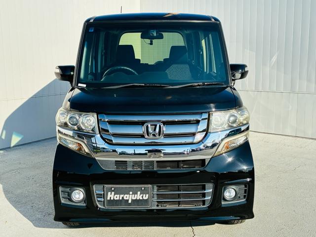 Ｎ－ＢＯＸカスタム Ｇ・Ｌパッケージ　【保証付き】【修復歴無し】ナビＴＶ　ＢＬＵＥＴＯＯＴＨ　スマートキー　プッシュスタート　フルフラットシート　フロントベンチシート　　片側電動両側スライドドア　盗難防止システム　オートエアコン　パワステ（11枚目）