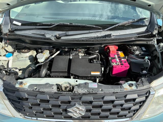 ワゴンR FX 【保証付き】【修復歴無し】ナビ ワンセグ アイドリングストップ 盗難防止 AUTOエアコン Wエアバッグ フルフラット ETC キーレス ABS エアバック パワーウィンド パワステ 衝突安全ボディ(45枚目)