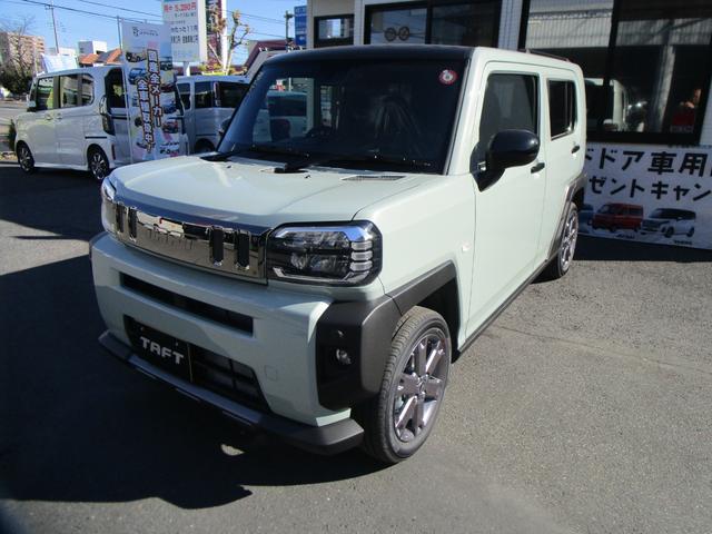 タフト Ｇ　ダーククロムベンチャー　ナビ・フルセグ・バックカメラ・ステアリングスイッチ　届出済未使用車（2枚目）