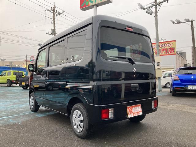 エブリイ ＰＣ　ＣＶＴ　衝突被害軽減システム　クリアランスソナー　レーンアシスト　両側スライドドア　キーレスエントリー　アイドリングストップ　電動格納ミラー　シートヒーター　オートライト　ＬＥＤヘッドランプ（7枚目）