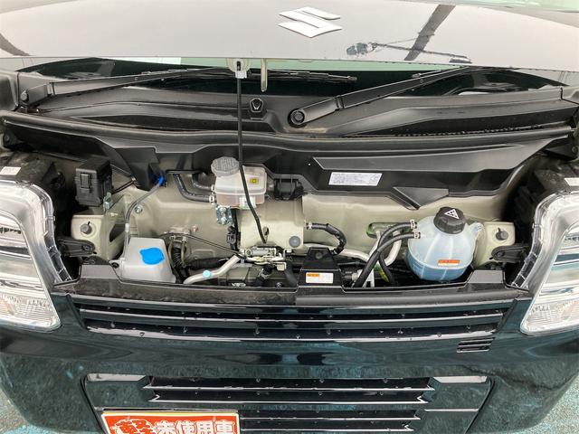 エブリイ ＰＣ　ＣＶＴ　衝突被害軽減システム　クリアランスソナー　レーンアシスト　両側スライドドア　キーレスエントリー　アイドリングストップ　電動格納ミラー　シートヒーター　オートライト　ＬＥＤヘッドランプ（9枚目）