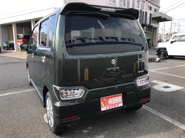 ワゴンＲカスタムＺ ハイブリッドＺＸ　届出済未使用車　クリアランスソナー　オートクルーズコントロール　レーンアシスト　衝突被害軽減システム　オートライト　ＬＥＤヘッドランプ　スマートキー　アイドリングストップ　電動格納ミラー（10枚目）