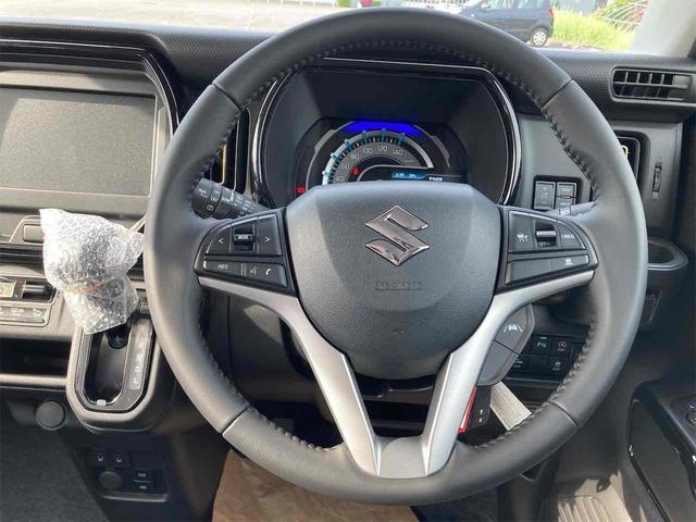 ハスラー ハイブリッドＸ　展示・試乗車　クリアランスソナー　オートクルーズコントロール　レーンアシスト　衝突被害軽減システム　オートライト　ＬＥＤヘッドランプ　スマートキー　アイドリングストップ　電動格納ミラー　シートヒーター（6枚目）