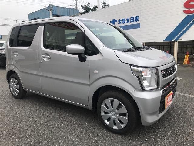 ワゴンＲ ＦＸ　クリアランスソナー　レーンアシスト　衝突被害軽減システム　オートライト　スマートキー　電動格納ミラー　シートヒーター　ＭＴ　ＥＳＣ　エアコン　パワーステアリング　パワーウィンドウ　運転席エアバッグ（13枚目）