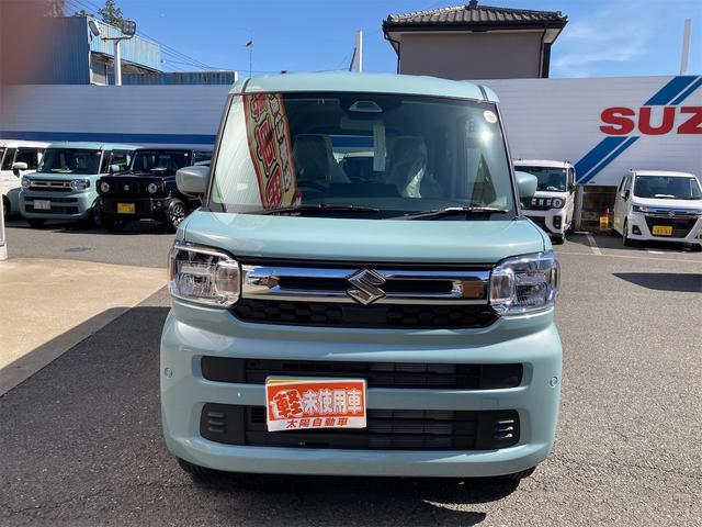 スペーシア ハイブリッドＸ　両側電動スライドドア　クリアランスソナー　オートライト　スマートキー　アイドリングストップ　電動格納ミラー　シートヒーター　ベンチシート　ＣＶＴ　ＡＢＳ　ＥＳＣ　オットマン　エアコン（12枚目）