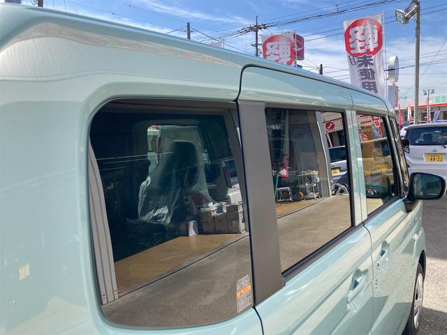 スペーシア ハイブリッドＸ　両側電動スライドドア　クリアランスソナー　オートライト　スマートキー　アイドリングストップ　電動格納ミラー　シートヒーター　ベンチシート　ＣＶＴ　ＡＢＳ　ＥＳＣ　オットマン　エアコン（26枚目）