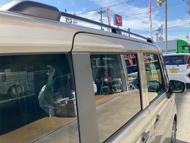 スペーシアギア ハイブリッドＸＺ　両側電動スライドドア　クリアランスソナー　オートクルーズコントロール　レーンアシスト　オートライト　スマートキー　アイドリングストップ　電動格納ミラー　シートヒーター　ベンチシート　ＣＶＴ　ＥＳＣ（27枚目）