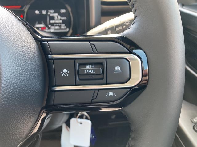 スペーシアギア 　両側電動スライドドア　クリアランスソナー　オートクルーズコントロール　レーンアシスト　オートライト　スマートキー　アイドリングストップ　電動格納ミラー　シートヒーター　ベンチシート　ＣＶＴ　ＡＢＳ（10枚目）