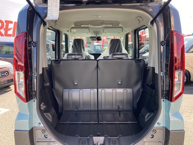 スペーシアギア 　両側電動スライドドア　クリアランスソナー　オートクルーズコントロール　レーンアシスト　オートライト　スマートキー　アイドリングストップ　電動格納ミラー　シートヒーター　ベンチシート　ＣＶＴ　ＡＢＳ（18枚目）