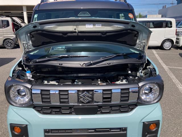 スペーシアギア 　両側電動スライドドア　クリアランスソナー　オートクルーズコントロール　レーンアシスト　オートライト　スマートキー　アイドリングストップ　電動格納ミラー　シートヒーター　ベンチシート　ＣＶＴ　ＡＢＳ（19枚目）