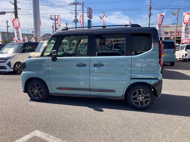 スペーシアギア 　両側電動スライドドア　クリアランスソナー　オートクルーズコントロール　レーンアシスト　オートライト　スマートキー　アイドリングストップ　電動格納ミラー　シートヒーター　ベンチシート　ＣＶＴ　ＡＢＳ（21枚目）