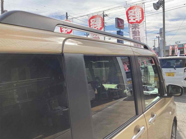 タント ファンクロス　バックカメラ　両側電動スライドドア　クリアランスソナー　衝突被害軽減システム　オートライト　スマートキー　アイドリングストップ　電動格納ミラー　シートヒーター　ＣＶＴ　ＥＳＣ　ルーフレール（26枚目）