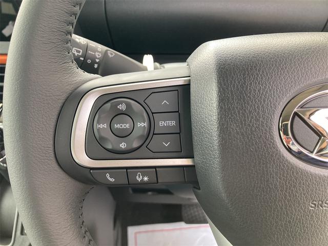 タント ファンクロスターボ　バックカメラ　両側電動スライドドア　クリアランスソナー　衝突被害軽減システム　オートライト　スマートキー　アイドリングストップ　電動格納ミラー　シートヒーター　ＣＶＴ　盗難防止システム　ＥＳＣ（9枚目）