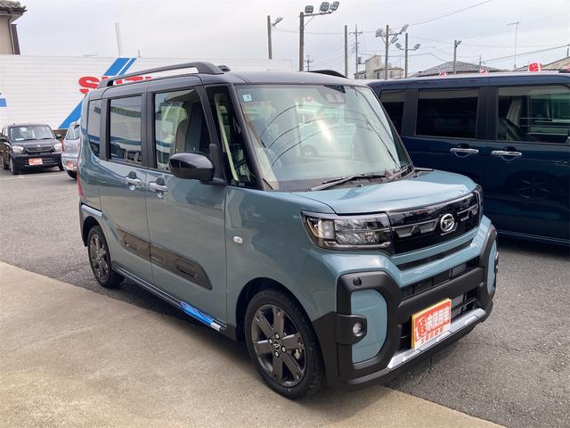 タント ファンクロスターボ　バックカメラ　両側電動スライドドア　クリアランスソナー　衝突被害軽減システム　オートライト　スマートキー　アイドリングストップ　電動格納ミラー　シートヒーター　ＣＶＴ　盗難防止システム　ＥＳＣ（13枚目）