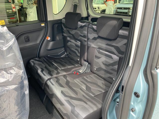 タント ファンクロスターボ　バックカメラ　両側電動スライドドア　クリアランスソナー　衝突被害軽減システム　オートライト　スマートキー　アイドリングストップ　電動格納ミラー　シートヒーター　ＣＶＴ　盗難防止システム　ＥＳＣ（36枚目）