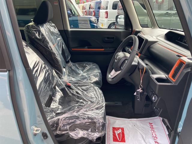 タント ファンクロスターボ　バックカメラ　両側電動スライドドア　クリアランスソナー　衝突被害軽減システム　オートライト　スマートキー　アイドリングストップ　電動格納ミラー　シートヒーター　ＣＶＴ　盗難防止システム　ＥＳＣ（43枚目）