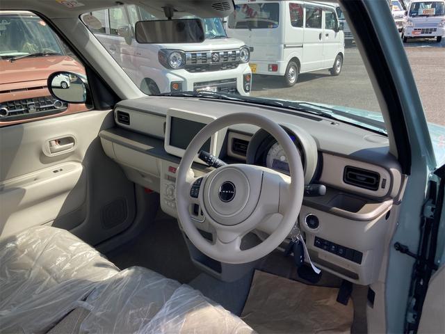 アルトラパン Ｌ　クリアランスソナー　レーンアシスト　衝突被害軽減システム　オートライト　ＬＥＤヘッドランプ　スマートキー　アイドリングストップ　電動格納ミラー　シートヒーター　ベンチシート　ＣＶＴ　盗難防止システム（35枚目）