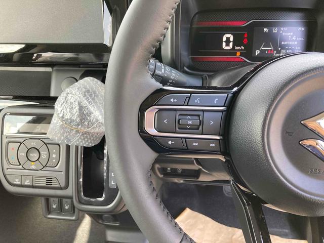 スペーシアカスタム ハイブリッドＸＳ　両側電動スライドドア　クリアランスソナー　オートクルーズコントロール　レーンアシスト　衝突被害軽減システム　オートライト　ＬＥＤヘッドランプ　スマートキー　アイドリングストップ　電動格納ミラー（10枚目）