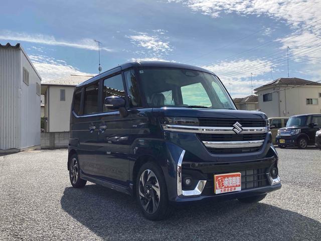 スペーシアカスタム ハイブリッドＸＳ　両側電動スライドドア　クリアランスソナー　オートクルーズコントロール　レーンアシスト　衝突被害軽減システム　オートライト　ＬＥＤヘッドランプ　スマートキー　アイドリングストップ　電動格納ミラー（13枚目）