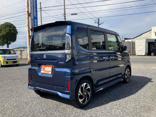 スペーシアカスタム ハイブリッドＸＳ　両側電動スライドドア　クリアランスソナー　オートクルーズコントロール　レーンアシスト　衝突被害軽減システム　オートライト　ＬＥＤヘッドランプ　スマートキー　アイドリングストップ　電動格納ミラー（15枚目）