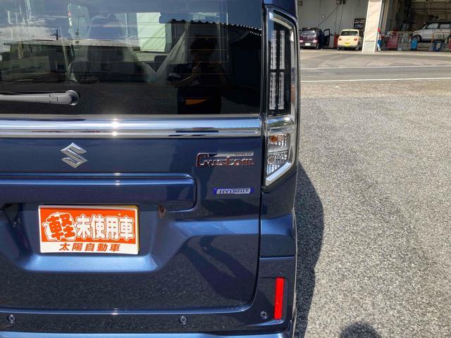 スペーシアカスタム ハイブリッドＸＳ　両側電動スライドドア　クリアランスソナー　オートクルーズコントロール　レーンアシスト　衝突被害軽減システム　オートライト　ＬＥＤヘッドランプ　スマートキー　アイドリングストップ　電動格納ミラー（21枚目）