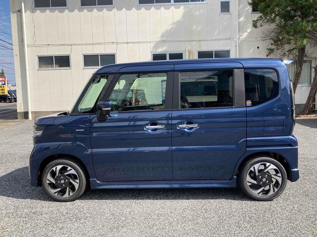 スペーシアカスタム ハイブリッドＸＳ　両側電動スライドドア　クリアランスソナー　オートクルーズコントロール　レーンアシスト　衝突被害軽減システム　オートライト　ＬＥＤヘッドランプ　スマートキー　アイドリングストップ　電動格納ミラー（23枚目）