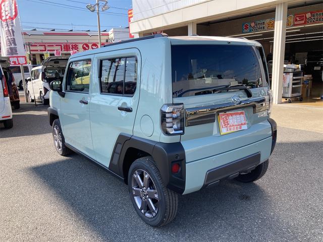 タフト Ｇ　ダーククロムベンチャー　クリアランスソナー　オートクルーズコントロール　衝突被害軽減システム　オートライト　スマートキー　アイドリングストップ　電動格納ミラー　シートヒーター　ＣＶＴ　ＥＳＣ　アルミホイール　エアコン（17枚目）