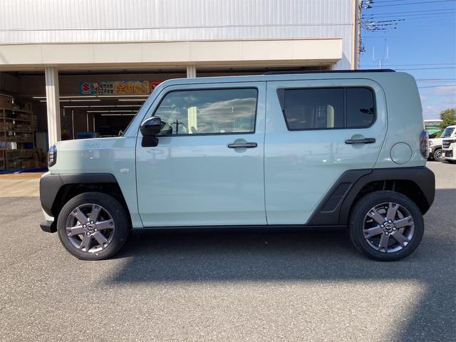 タフト Ｇ　ダーククロムベンチャー　クリアランスソナー　オートクルーズコントロール　衝突被害軽減システム　オートライト　スマートキー　アイドリングストップ　電動格納ミラー　シートヒーター　ＣＶＴ　ＥＳＣ　アルミホイール　エアコン（18枚目）