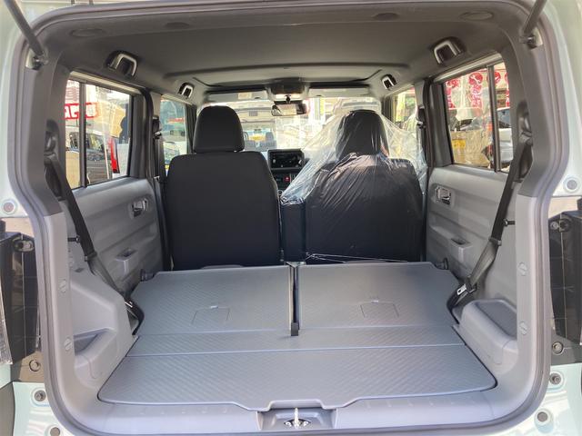 タフト Ｇ　ダーククロムベンチャー　クリアランスソナー　オートクルーズコントロール　衝突被害軽減システム　オートライト　スマートキー　アイドリングストップ　電動格納ミラー　シートヒーター　ＣＶＴ　ＥＳＣ　アルミホイール　エアコン（19枚目）