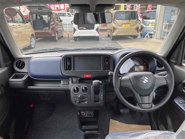 アルト 　クリアランスソナー　レーンアシスト　衝突被害軽減システム　オートライト　アイドリングストップ　電動格納ミラー　シートヒーター　ＣＶＴ　ＥＳＣ　エアコン　パワーウィンドウ（2枚目）