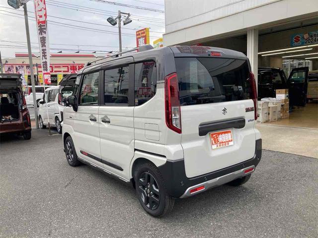 スペーシアギア ハイブリッドＸＺ　両側電動スライドドア　レーンアシスト　オートライト　スマートキー　アイドリングストップ　電動格納ミラー　シートヒーター　ＣＶＴ　ＥＳＣ　オットマン　ルーフレール　アルミホイール　エアコン（16枚目）