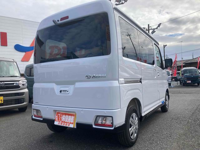 アトレー ＲＳ　バックカメラ　両側電動スライドドア　クリアランスソナー　オートクルーズコントロール　衝突被害軽減システム　オートライト　ＬＥＤヘッドランプ　スマートキー　アイドリングストップ　電動格納ミラー　ＣＶＴ（5枚目）