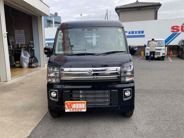 エブリイワゴン ＰＺターボスペシャル　両側電動スライドドア　クリアランスソナー　レーンアシスト　衝突被害軽減システム　オートライト　スマートキー　アイドリングストップ　電動格納ミラー　シートヒーター　ＣＶＴ　ＥＳＣ　アルミホイール（11枚目）