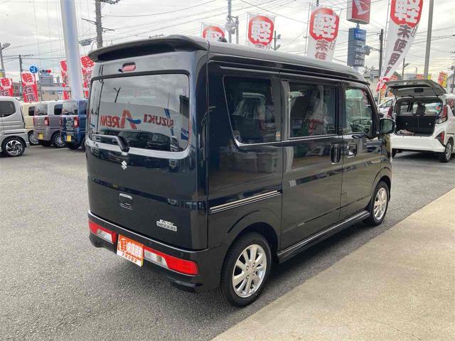 エブリイワゴン ＰＺターボスペシャル　両側電動スライドドア　クリアランスソナー　レーンアシスト　衝突被害軽減システム　オートライト　スマートキー　アイドリングストップ　電動格納ミラー　シートヒーター　ＣＶＴ　ＥＳＣ　アルミホイール（15枚目）