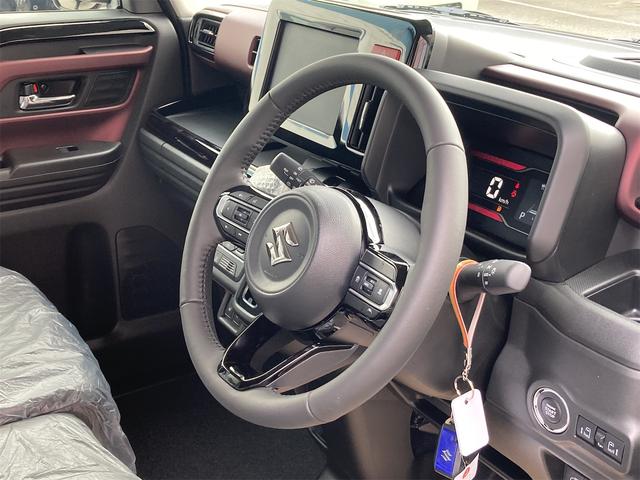 スペーシアカスタム ハイブリッドＸＳ　両側電動スライドドア　クリアランスソナー　オートクルーズコントロール　レーンアシスト　衝突被害軽減システム　オートライト　ＬＥＤヘッドランプ　スマートキー　アイドリングストップ　電動格納ミラー（38枚目）