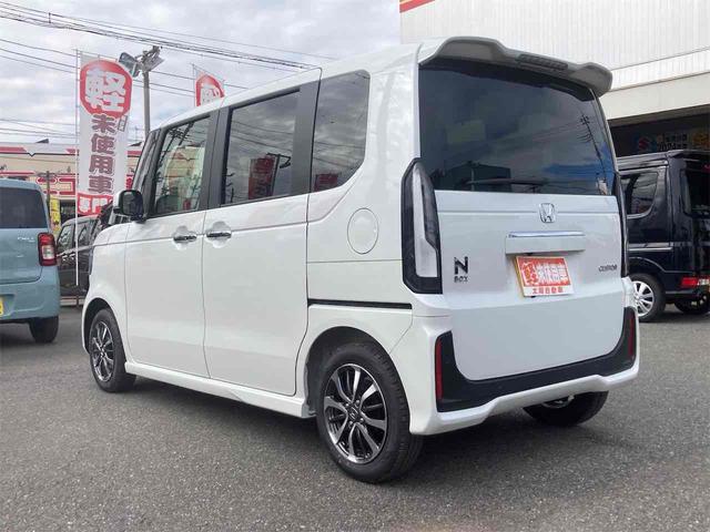 N-BOXカスタム ベースグレード バックカメラ 両側スライド・片側電動 クリアランスソナー オートクルーズコントロール レーンアシスト 衝突被害軽減システム オートライト LEDヘッドランプ スマートキー アイドリングストップ(30枚目)