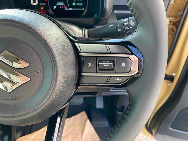 スペーシアギア ハイブリッドＸＺ　両側電動スライドドア　オートクルーズコントロール　レーンアシスト　オートライト　スマートキー　アイドリングストップ　電動格納ミラー　シートヒーター　ベンチシート　ＣＶＴ　ＡＢＳ　ＥＳＣ　ルーフレール（10枚目）